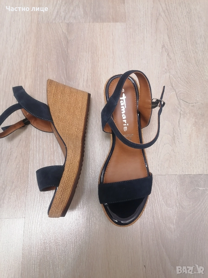 39н.Нови Tamaris Дамски сандали, стелка 25 см. , снимка 1