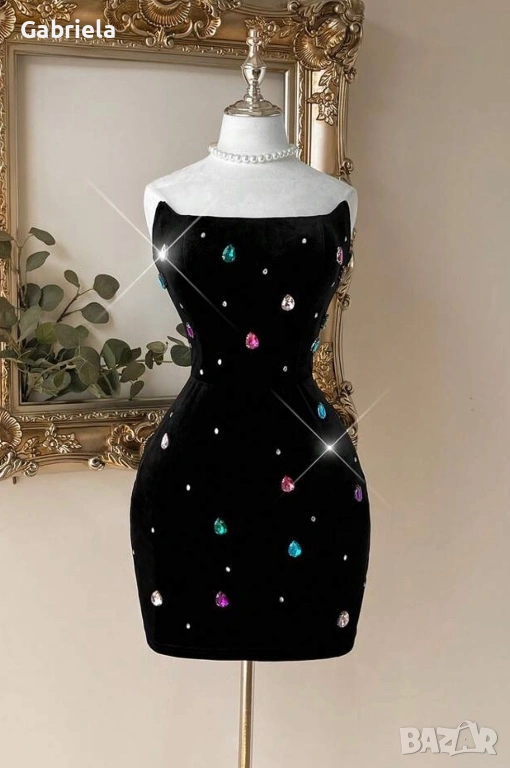 Рокля кадифе, снимка 1