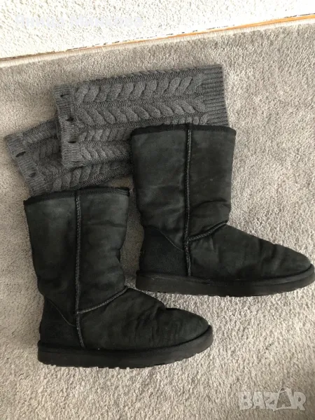 Дамски ботуши, естествена кожа UGG, снимка 1