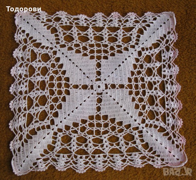 Декорация, плетена на 1 кука, 2 броя- 15 лева., снимка 1