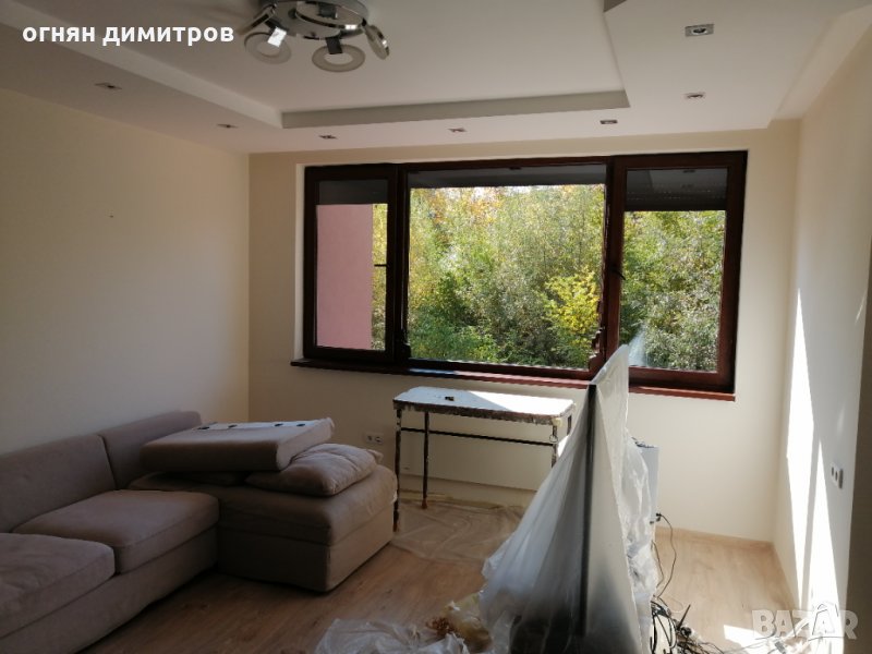 ПРОФЕСИОНАЛНО боядисване на жилища, шпакловка , латекс, измазване около прозорци, снимка 1
