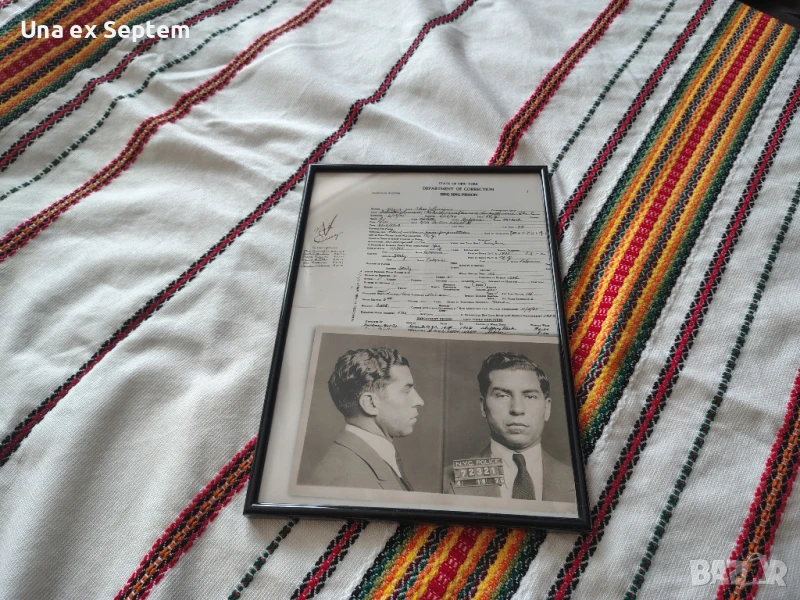 Досието на Лъки Лучиано , снимка 1