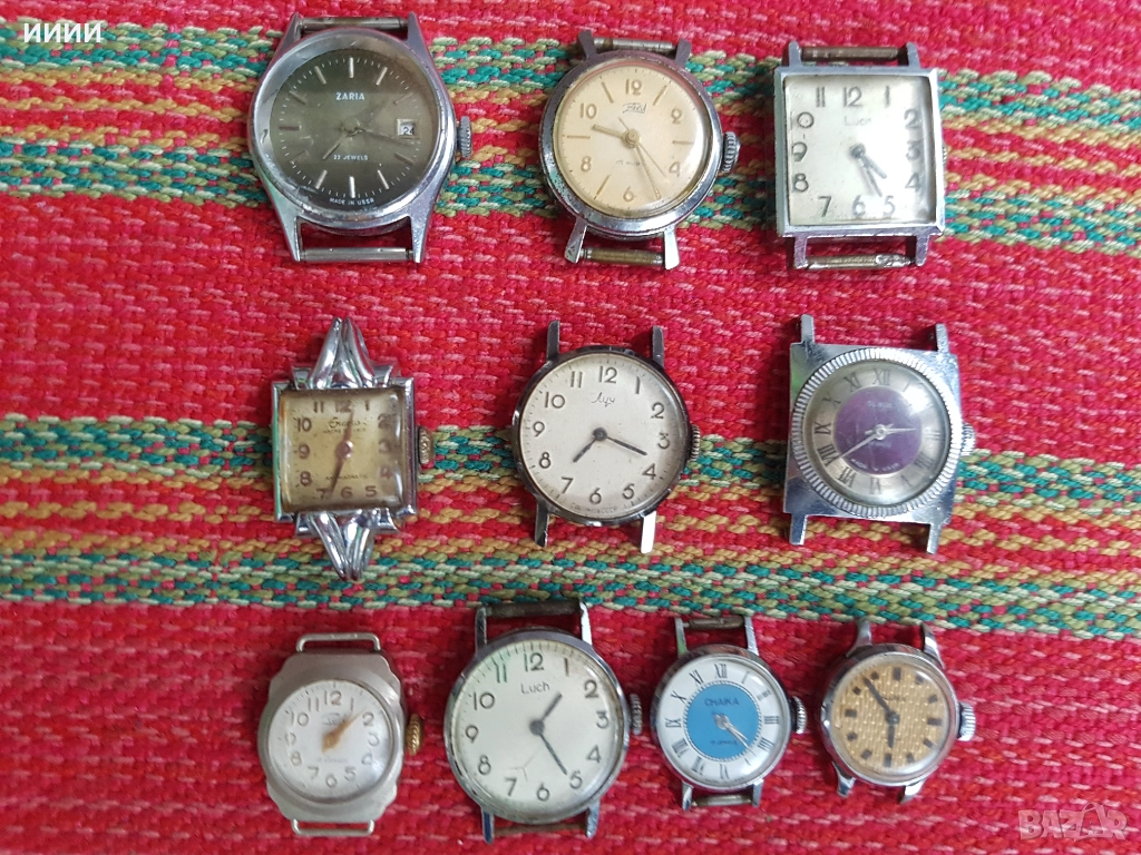 Механичен часовник 10 бр, снимка 1