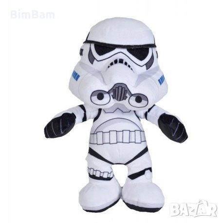 Оригинална плюшена играчка Storm Trooper Star Wars / 18см., снимка 1