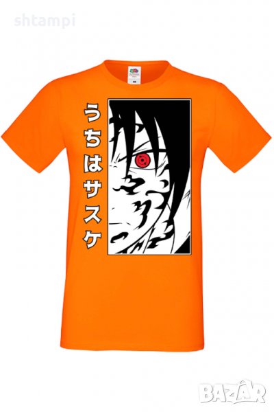 Мъжка тениска Naruto Sasuke Uchiha 01,Анимация,игра,Празник,Повод,, снимка 1