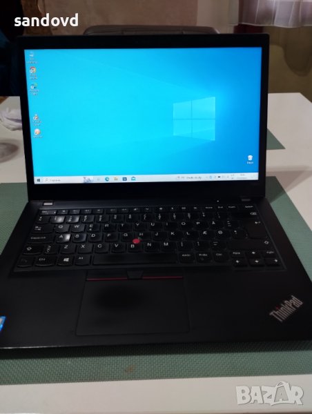 лаптоп LENOVO thing pad T-480S   цена 330лв, снимка 1