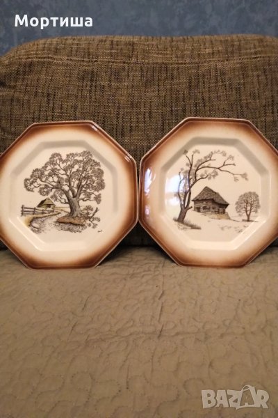 Колекционерски порцеланови чинии за стена , снимка 1