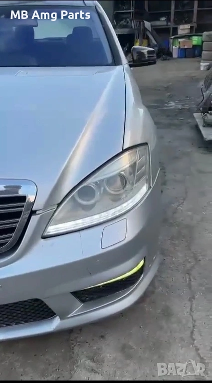  W221 S500L M273 65 AMG packet  Face стопове фарове огледала ,night vision, , снимка 1