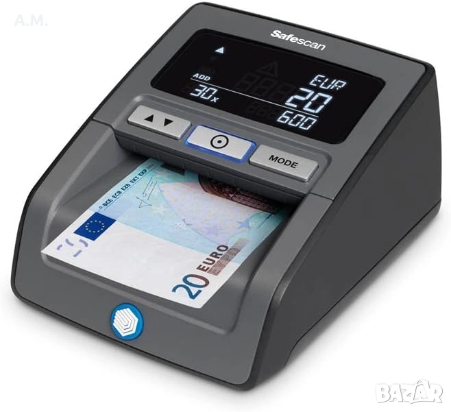 Детектор за фалшиви банкноти Safescan, снимка 1