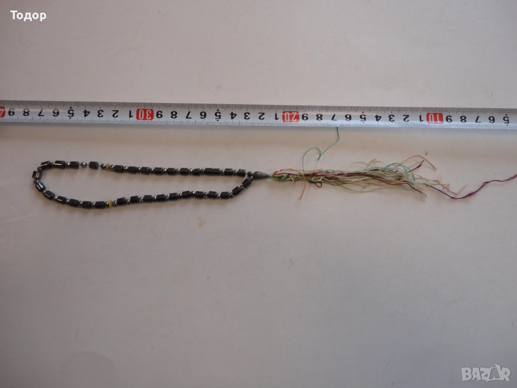 Броеница от хематит 10, снимка 1