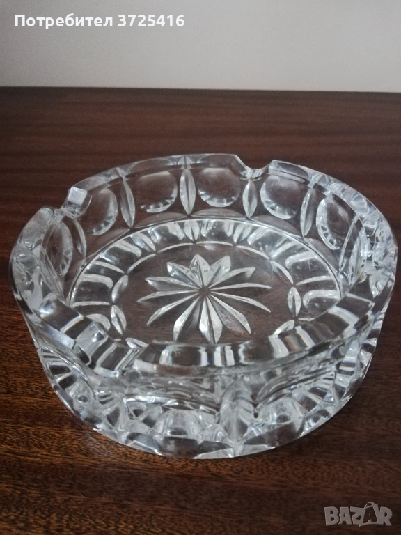 Нов луксозен кристален пепелник, снимка 1