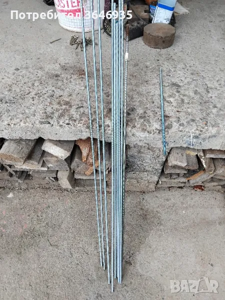 Шпилки_8мм_8бр,10мм_1бр+парче., снимка 1