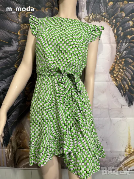 Дамска рокля с коланче, снимка 1