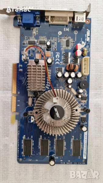 AGP видеокарта GF7600GS 256MB DDR2 128bit Asus , снимка 1