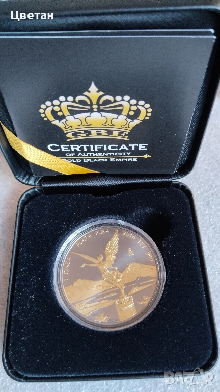 Мексико,сребърна монета,2010г., снимка 1