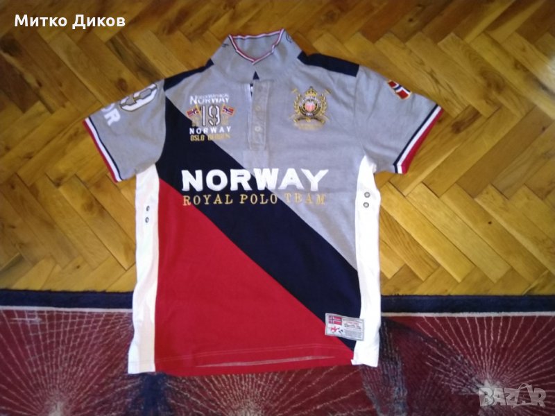 Тениска Географикал Норуей №19 памук размер Л, снимка 1
