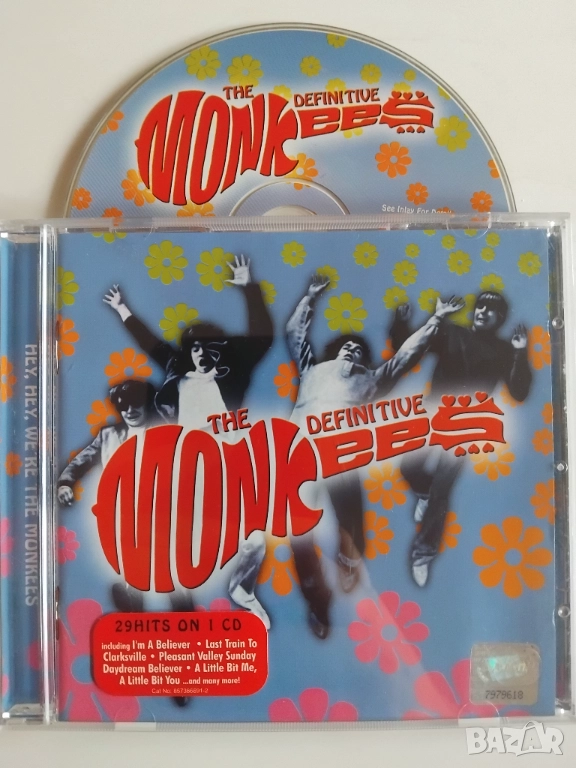 The Monkees – The Definitive Monkees - оригинален диск музика, снимка 1
