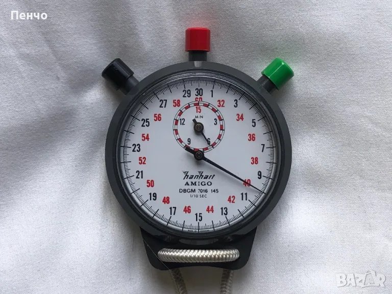 стар джобен хронометър "Hanhart" AMIGO - MADE IN GERMANY, снимка 1