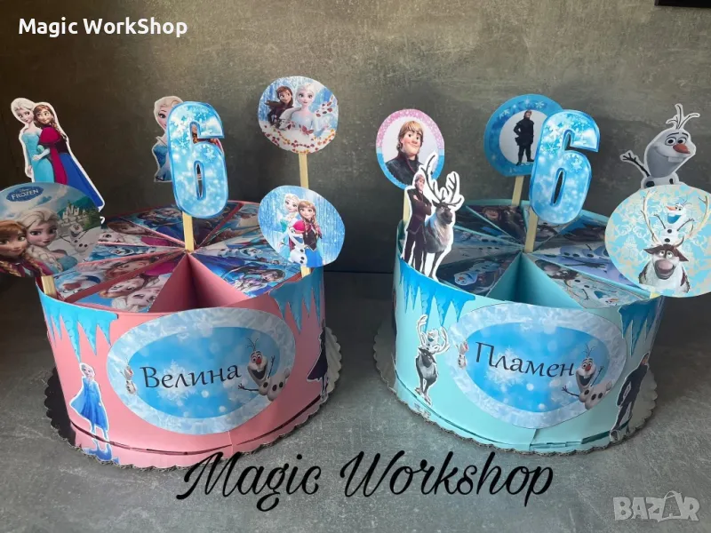 Картонена торта , снимка 1