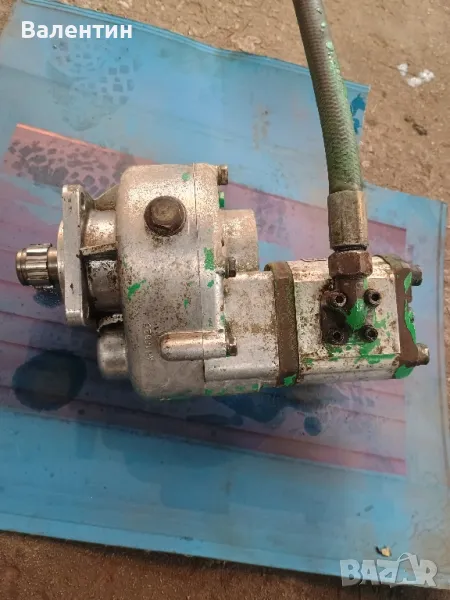 хидравлична бутална помпа с редуктор комплект резервар, снимка 1