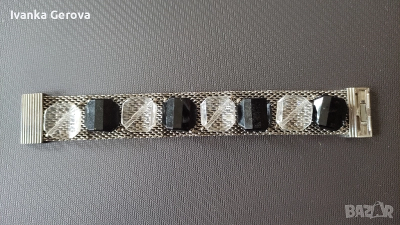 Гривна,бижутерия от Италия,магнитно закопчаване,като нова, снимка 1