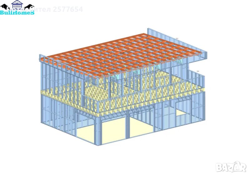 Къща,Бунгало,Преместваема къща,Сглобяеми къщи,Модулни,Жилищни-170м², снимка 1