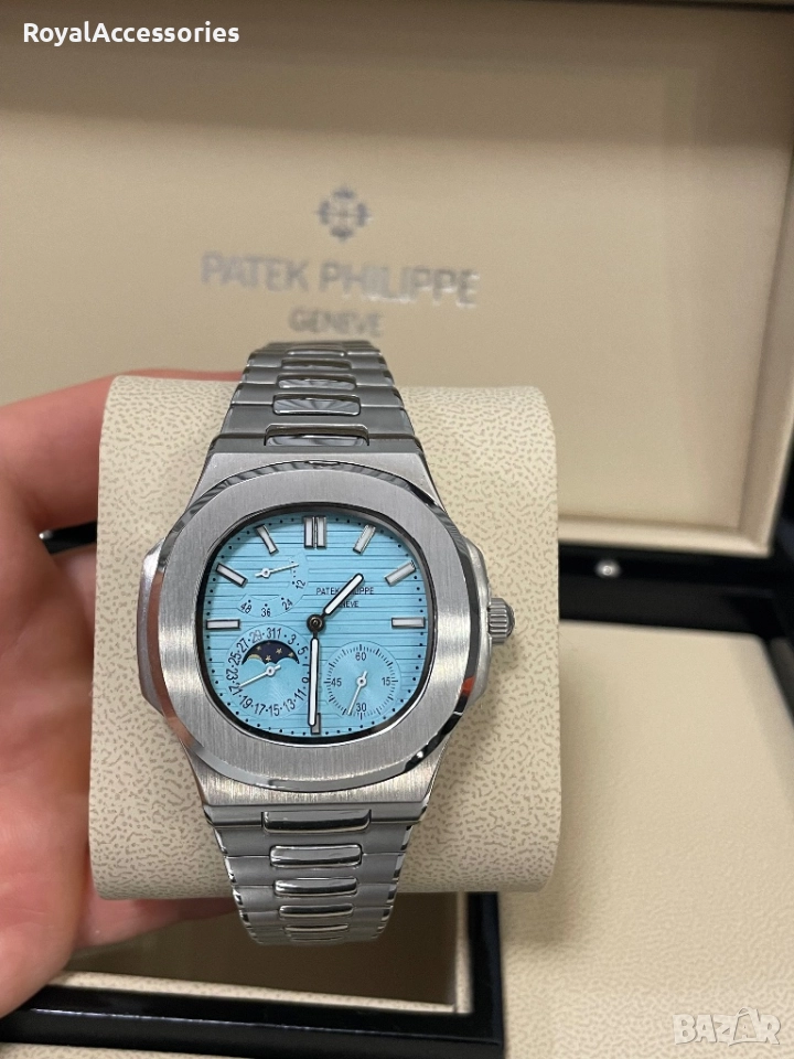 Patek Philippe nautilus tiffany blue, снимка 1