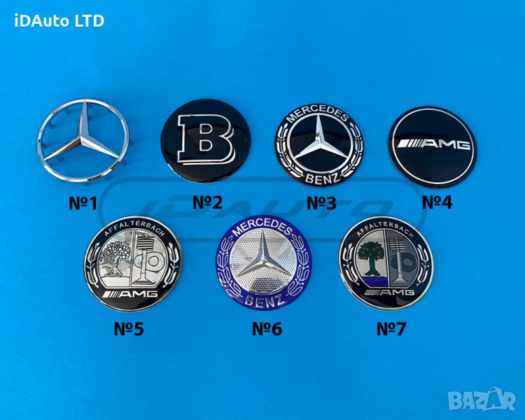 Mercedes емблема волан, Мерцедес, w211,w203,w164,w221,w204, емблеми, снимка 1