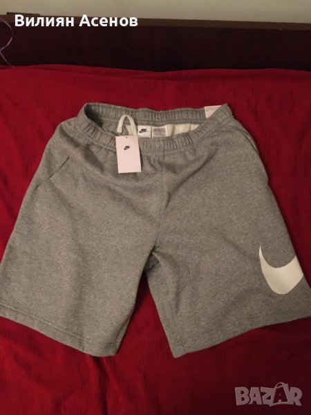 Nike FLC SHORT SN00 GREY WHITE, снимка 1