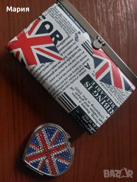 Подаръчен комплект портфейл и огледалце, снимка 1