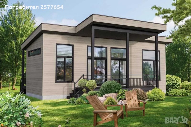 Сглобяеми къщи, Преместваеми, Модулни, Преносими Жилищни - 65м2, снимка 1