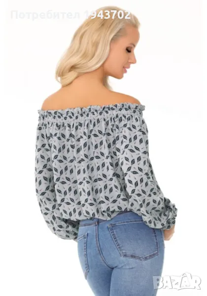 Дамска блуза с голи ръмене Niladim, снимка 1