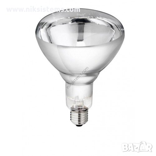 Инфрачервена Лампа прозрачна 150 и 250 W - Philips, снимка 1