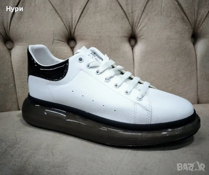Мъжки бели обувки, снимка 1