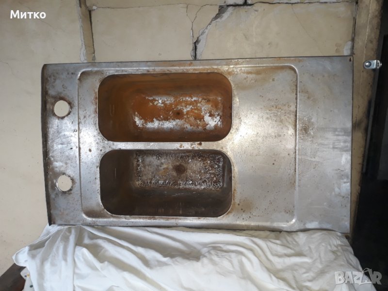 Плот от неръждавейка хром алпака за фритюрник, снимка 1