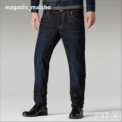 МЪЖКИ ДЪНКИ - G-STAR RAW 3301 LOW TAPERED; размери: W28 L32, W32 L34 и W34 L34, снимка 1