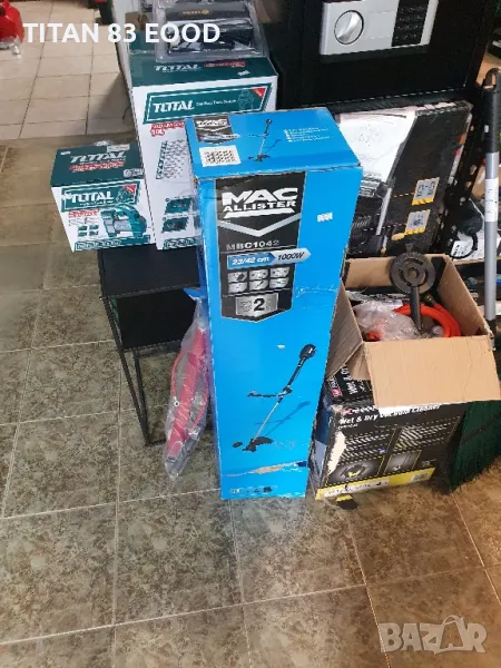 Mac Allister MBC1042 1000 W кабелна коса за храсти и тример, снимка 1