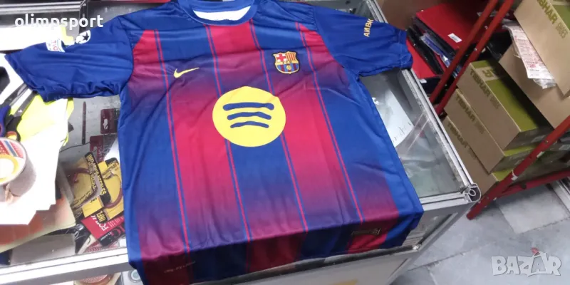 тениска Барселона нова Ямал м, Л размери спортно трико, снимка 1