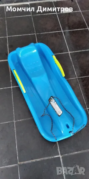 Нова Пластмасова Шейна Race 85/37 см. Синя / Червена, снимка 1