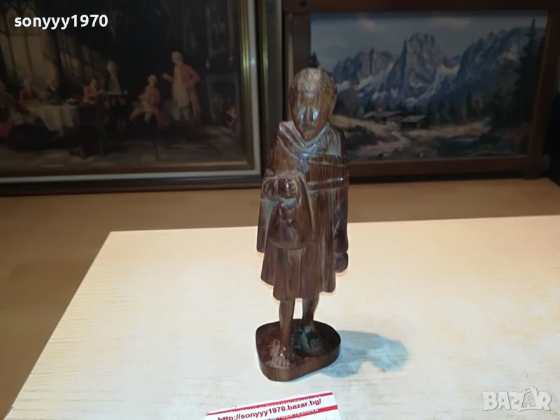 ДЪРВЕНА ФИГУРА-ВНОС ФРАНЦИЯ 2809221744, снимка 1
