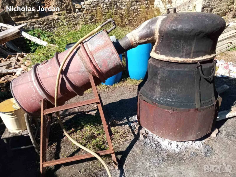Меден казан за изваряване на ракия, снимка 1