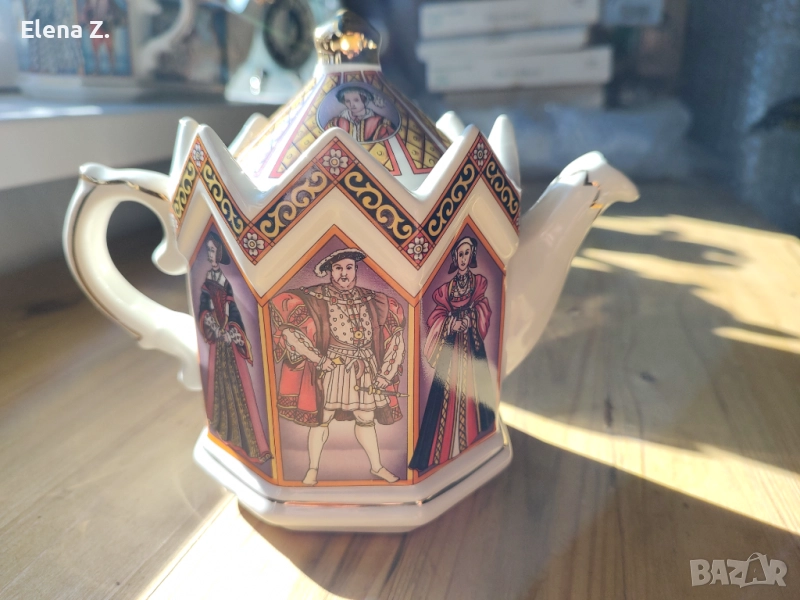 Колекционерски чайник Sadler Крал Хенри VIII, снимка 1
