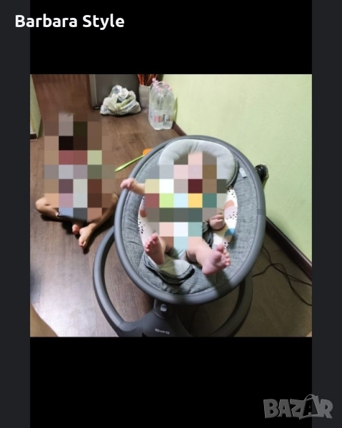 електрическа бебешка люлка , снимка 1