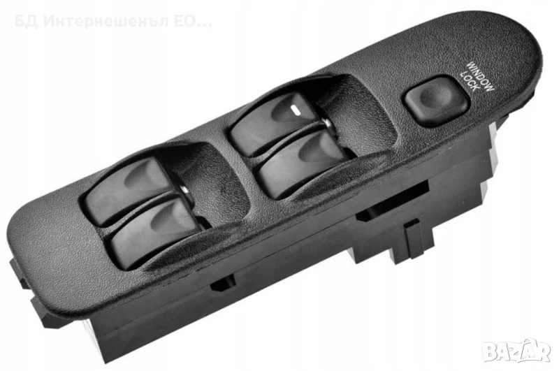 MR740599  Бутони ключ за ел. стъкла Mitsubishi, Carima, Spacestar, Черен, снимка 1