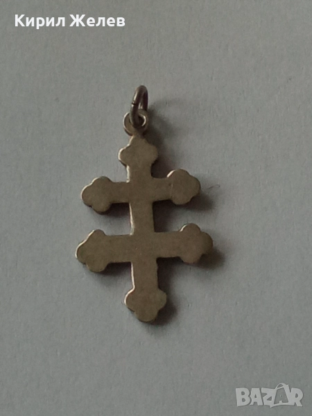 Старо сребърно кръстче 38635, снимка 1