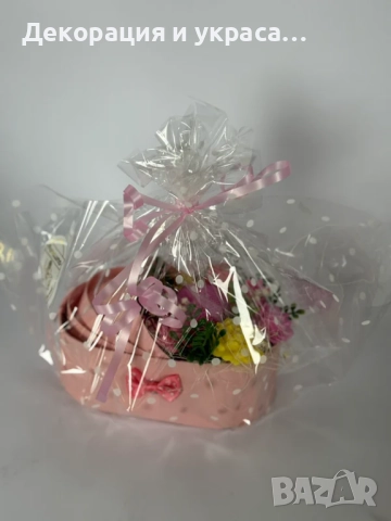 Бебешка количка с ароматни сапунени цветя, снимка 2 - Декорация - 52616908