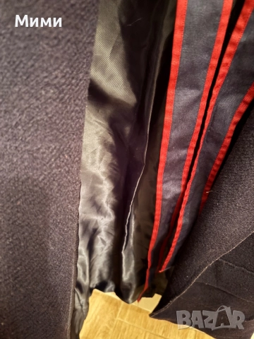 Вълнен елек с колан, снимка 2 - Елеци - 52950288