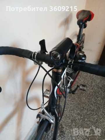 Шосеен велосипед KS CYCLING, 28", 2х7, 55 см хоризонтална рамка, внос от Германия, снимка 5 - Велосипеди - 52467767