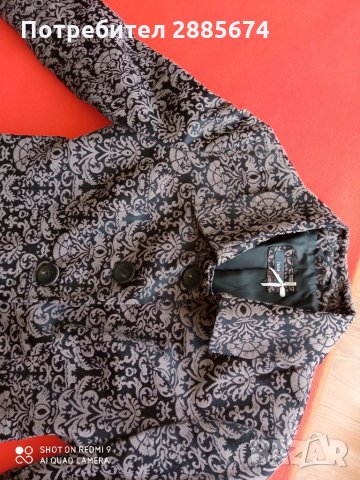 Стилно манто JAKE*S, снимка 4 - Палта, манта - 32049224