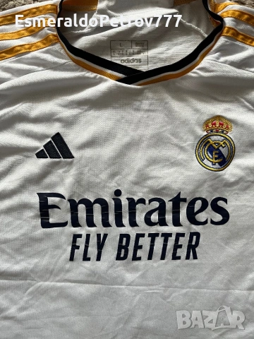 Мъжка футболна тениска Реал Мадрид, снимка 3 - Футбол - 54078980